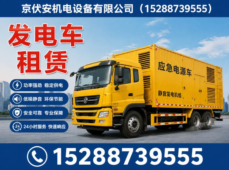 七台河应急发电机出租展示图
